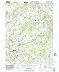 preview thumbnail of historical topo map of Red Lion, PA in 1999