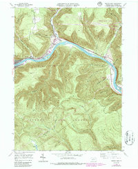 Download a high-resolution, GPS-compatible USGS topo map for Renovo East, PA (1986 edition)