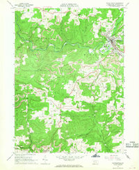 Download a high-resolution, GPS-compatible USGS topo map for Reynoldsville, PA (1968 edition)