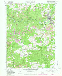 Download a high-resolution, GPS-compatible USGS topo map for Reynoldsville, PA (1981 edition)