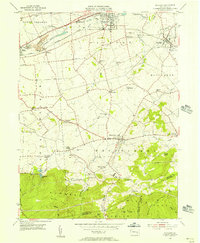 Download a high-resolution, GPS-compatible USGS topo map for Richland, PA (1956 edition)