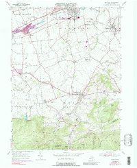 Download a high-resolution, GPS-compatible USGS topo map for Richland, PA (1988 edition)
