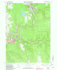 Download a high-resolution, GPS-compatible USGS topo map for Ridgway, PA (1981 edition)