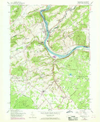 Download a high-resolution, GPS-compatible USGS topo map for Riegelsville, PA (1969 edition)