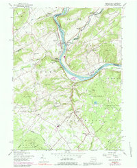 Download a high-resolution, GPS-compatible USGS topo map for Riegelsville, PA (1991 edition)