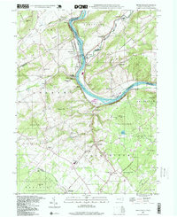 Download a high-resolution, GPS-compatible USGS topo map for Riegelsville, PA (1999 edition)