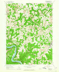 Download a high-resolution, GPS-compatible USGS topo map for Rimersburg, PA (1965 edition)