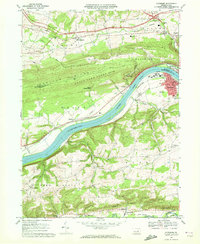 Download a high-resolution, GPS-compatible USGS topo map for Riverside, PA (1972 edition)