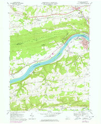 Download a high-resolution, GPS-compatible USGS topo map for Riverside, PA (1978 edition)