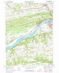 Download a high-resolution, GPS-compatible USGS topo map for Riverside, PA (1978 edition)