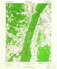 Download a high-resolution, GPS-compatible USGS topo map for Roaring Spring, PA (1965 edition)