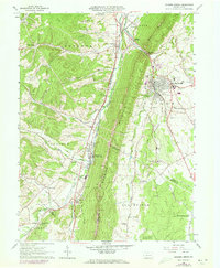 Download a high-resolution, GPS-compatible USGS topo map for Roaring Spring, PA (1973 edition)