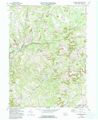 Download a high-resolution, GPS-compatible USGS topo map for Rochester Mills, PA (1993 edition)