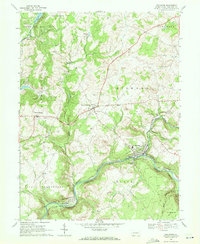 Download a high-resolution, GPS-compatible USGS topo map for Rockwood, PA (1972 edition)