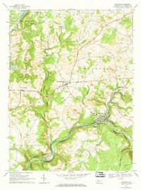 Download a high-resolution, GPS-compatible USGS topo map for Rockwood, PA (1971 edition)