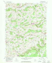 Download a high-resolution, GPS-compatible USGS topo map for Roseville, PA (1971 edition)