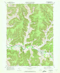 Download a high-resolution, GPS-compatible USGS topo map for Roulette, PA (1972 edition)