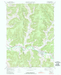 Download a high-resolution, GPS-compatible USGS topo map for Roulette, PA (1989 edition)
