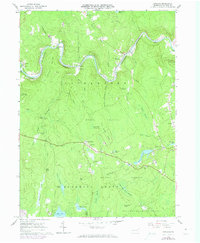 Download a high-resolution, GPS-compatible USGS topo map for Rowland, PA (1974 edition)
