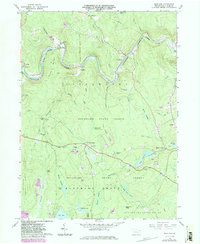 Download a high-resolution, GPS-compatible USGS topo map for Rowland, PA (1983 edition)