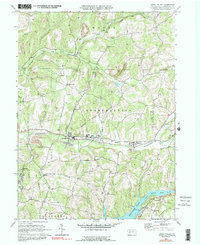 Download a high-resolution, GPS-compatible USGS topo map for Rural Valley, PA (1991 edition)