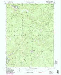 preview thumbnail of historical topo map of Elk County, PA in 1966