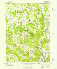 Download a high-resolution, GPS-compatible USGS topo map for Russell, PA (1956 edition)