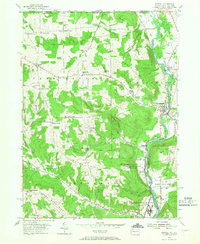 Download a high-resolution, GPS-compatible USGS topo map for Russell, PA (1966 edition)