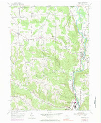 Download a high-resolution, GPS-compatible USGS topo map for Russell, PA (1984 edition)