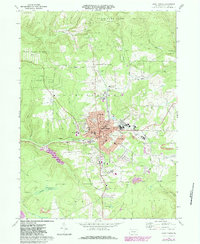 Download a high-resolution, GPS-compatible USGS topo map for Saint Marys, PA (1984 edition)