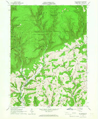 Download a high-resolution, GPS-compatible USGS topo map for Salladasburg, PA (1967 edition)