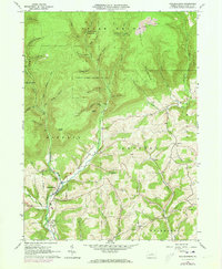 Download a high-resolution, GPS-compatible USGS topo map for Salladasburg, PA (1973 edition)