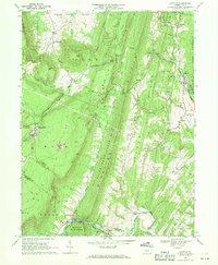Download a high-resolution, GPS-compatible USGS topo map for Saltillo, PA (1970 edition)
