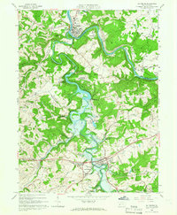 Download a high-resolution, GPS-compatible USGS topo map for Saltsburg, PA (1966 edition)