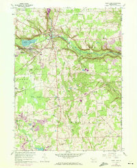 Download a high-resolution, GPS-compatible USGS topo map for Sandy Lake, PA (1972 edition)