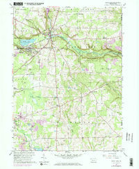 Download a high-resolution, GPS-compatible USGS topo map for Sandy Lake, PA (1972 edition)