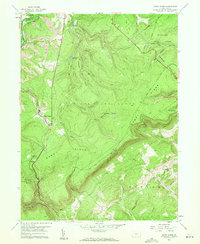 Download a high-resolution, GPS-compatible USGS topo map for Sandy Ridge, PA (1960 edition)