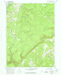 Download a high-resolution, GPS-compatible USGS topo map for Sandy Ridge, PA (1972 edition)