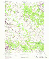 preview thumbnail of historical topo map of Montgomery County, PA in 1957