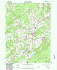 Download a high-resolution, GPS-compatible USGS topo map for Saylorsburg, PA (1984 edition)