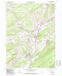 Download a high-resolution, GPS-compatible USGS topo map for Saylorsburg, PA (1987 edition)