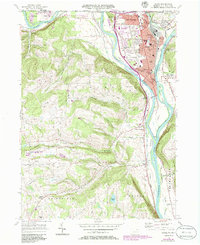 Download a high-resolution, GPS-compatible USGS topo map for Sayre, PA (1986 edition)