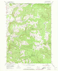 Download a high-resolution, GPS-compatible USGS topo map for Scandia, PA (1972 edition)