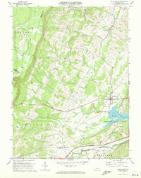 Download a high-resolution, GPS-compatible USGS topo map for Schellsburg, PA (1972 edition)