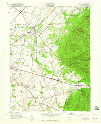 Download a high-resolution, GPS-compatible USGS topo map for Scotland, PA (1960 edition)