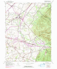Download a high-resolution, GPS-compatible USGS topo map for Scotland, PA (1991 edition)