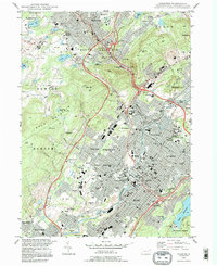Download a high-resolution, GPS-compatible USGS topo map for Scranton, PA (1996 edition)