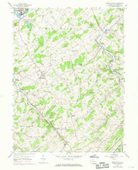 Download a high-resolution, GPS-compatible USGS topo map for Seven Valleys, PA (1969 edition)