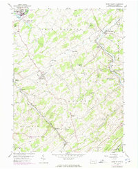 Download a high-resolution, GPS-compatible USGS topo map for Seven Valleys, PA (1975 edition)