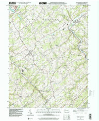 Download a high-resolution, GPS-compatible USGS topo map for Seven Valleys, PA (2002 edition)